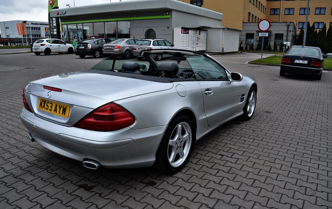 Mercedes-Benz SL cena 21900 przebieg: 198000, rok produkcji 2003 z Pilzno małe 781
